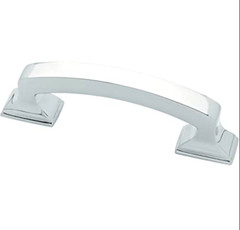 Liberty P34927C-PC 3 3/4″ Polished Chrome Classic Edge Drawer & Cabinet Pull