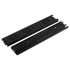 1/5/10 Pairs Full Extension 100-lb Ball Bearing Drawer Slides 10″-20″ Black