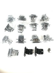Kitchen Cabinet Hinges Overlay Self Closing Face Mount Cupboard Door LOT Of 28