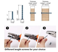 BRUSHED GOLD CABINET PULLS SET OF 7 ; 11 3/8 INCH LONG
