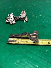 (2) Victory “V” V45 Half Overlay Soft Close Hydraulic Cabinet Hinge H-2 Clip On