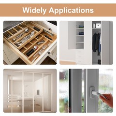 Strong Magnetic Door Closer Cabinet Catch Latch Cupboard Ultra Thin Closures