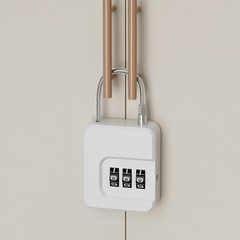 Combination Padlock Backpack Lock Daily Use Lightweight Lock Portable Design