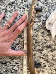 Beautiful Raw Wood/Driftwood Kitchen Handles Or Drawer Pulls (22 Total) 10”