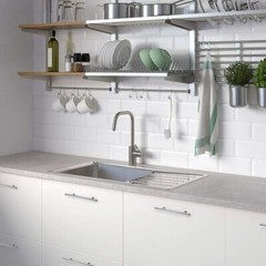 Lot of Kitchen Cabinet Pulls Brushed Nickel Cupboard Round T Bar Handle Drawer