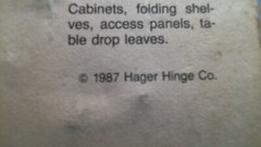 Hager 1-1/2″ Extra Wide Hinges 2 pk (00525) FS