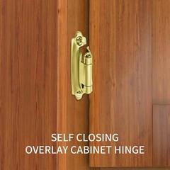 25 Pair (50 Pack) Cabinet Hinges, 1/2 Inch Overlay Cabinet Door Hinges