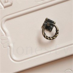 1x Vintage Pull Handle Draw Ring for Door Cabinet Drawer Cupboard Wardrobe