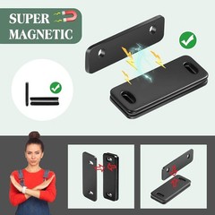 Ultra Thin Cabinet Door Magnets Catch,Magnetic Door Catch,Cabinet Latch Magne…