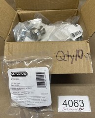 Amerock BP55312 G10 Highland Ridge 1-3/16” Drawer Knob Satin Nickel ~ 10 Pcs