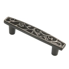 Amerock Ambrosia Pewter 3″ c-c Decorative Drawer Bar Pull BP4480PWT