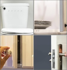 4 Pack 1/2 inch Overlay Soft Close Cabinet Door Hinges for Kitchen Cabinet Hi…