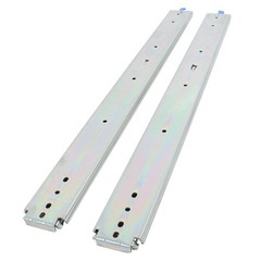 1 Pair Locking Drawer Slides 32 Inch Lock & Full Extension 500 lbs Load Capacity