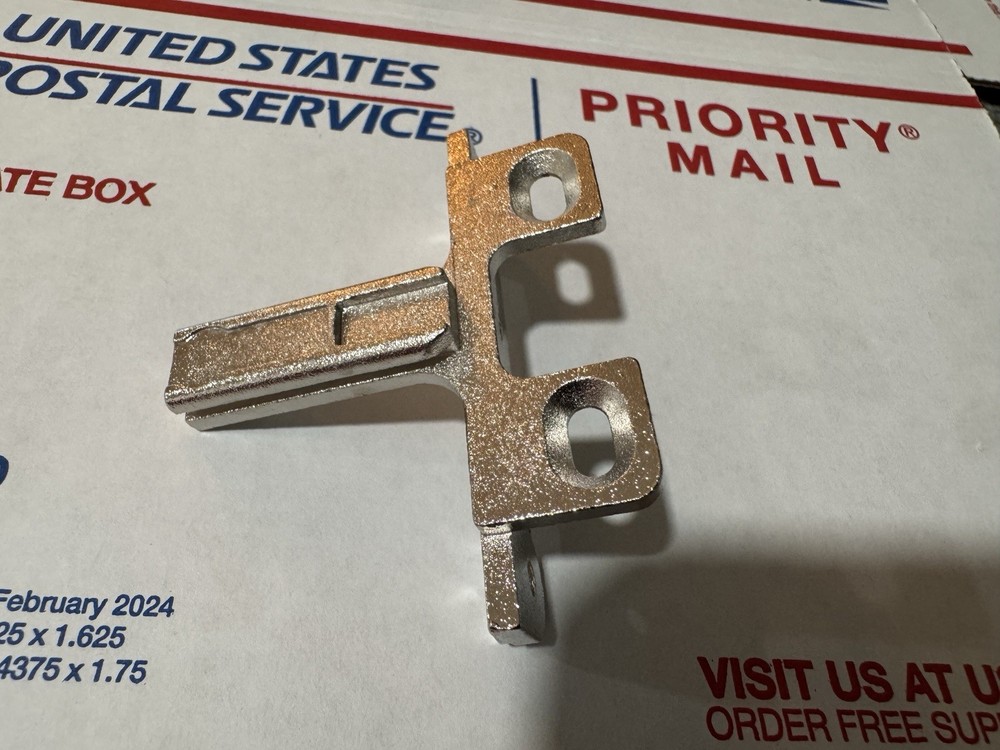 ( 6 Ea) Grass Cabinet Hinge Slide-On Face Frame Mounting Base Plates 1000 Series