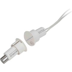 Steel Door Recessed Contact with Leads N.c.1″ Gap (White) – SM-4105-LQ/W