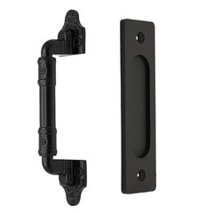 Barn Door Handle Surface-mounted Handle Heavy-duty Construction For Barn Doors