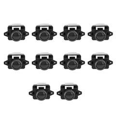 10PCS Practical Push Button Lock 7.8*4.55*4.4cm Accessories Replacement