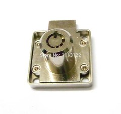 7 Pins Tubular key Desk Drawer Lock Furniture Lock 7 Pins Furniture Drawer Lock