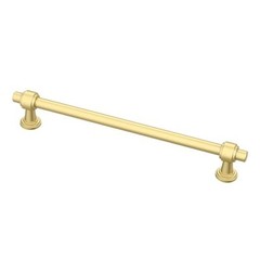 10 Pack Matt Cabinet Pulls, 7-1/2 Inch(192mm) Hole 7-1/2″ Hole Center Gold