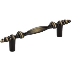 Elements Kingsport 4-3/8 In. Overall Length Brushed Antique Brass Baroque