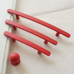 3″ 3.78″ 5″ Red Knob Drawer Pulls Cabinet Door Handle Dresser Pull Handles