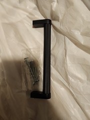 Cabinet Pulls Matte Black 5 Inch Textured Drawer Pulls 10 Packs