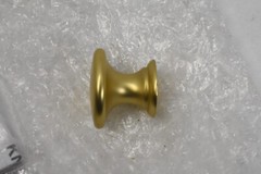 Rejuvenation Vernon Mushroom Cabinet Knob Matte Gold Finish 9713333 3 Pack