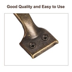 8pcs 6 Inches Gate Handle with Screw for Kitchen Closet Door Bronze