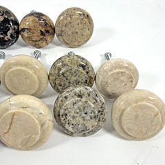 13 Polish Stone Granite Door Drawers Cuboard Pulls or Knobs