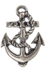 Pewter Anchor Metal Knob Theme Hardware Pull Decoration For Door Drawers 3