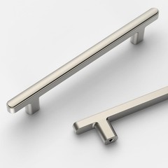 10 Pack 5-Inch Brushed Satin Nickel Cabinet Pulls Kitchen Drawer Handles