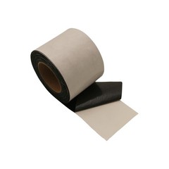JVCC ACF-06 Acrylic Craft Felt Tape: 4 in. x 25 ft. (Black)