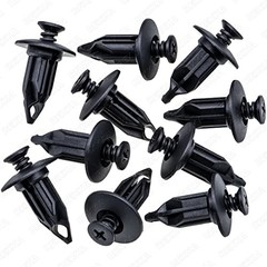 Bumper Cover Retainer Clips 12mm Push Pin Compatible with Chrysler 10pcs