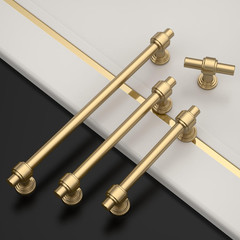 10 Pack 5 Inch(128Mm) Champagne Bronze Cabinet Pulls Kitchen Cabinet Handles, Ca