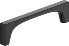 5-1/16″ Merced Matte Black Drawer Pull | 5-1/16 Inch (128Mm) Center-To-Center Mo