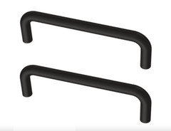 Mainstays P11869L-FB Flat Black 3″ Wire Cabinet Drawer Pulls 2 pack
