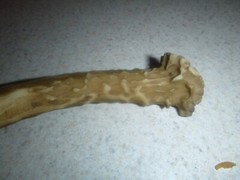 Set of 2 Cabin Lodge 9 1/4″ Faux Deer Antler Cabinet Pull Right Left Wind River