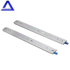 1 Pair With Lock Heavy Duty Drawer Slides 26 Inch 500 Lbs Extension Rails Rail