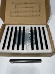 Koofizo Black Oil Rubbed Bronze Cabinet Pulls 10 Pack 3.75” Center To Center