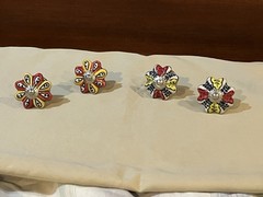 2 Pair Of Anthropologie Drawer/Cabinet Door Knobs Set # 2