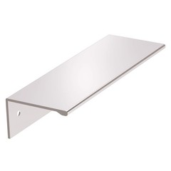 Polished Chrome Edge Pull Cabinet Drawer Handle 33/4 Inch 96mm