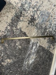 Alzassbg 6 Pack Brushed Gold Cabinet Pulls, 12-1/2 Inch(320mm
