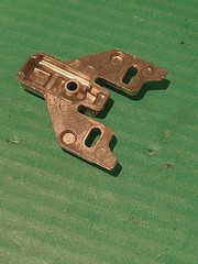 (1) Blum Mounting Plate 175L660-01.22 Clip On Half Overlay used