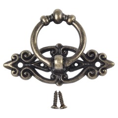 Brand New Alloy Handle Antique Cabinet Dressers Hanging Hardware Retro Screws