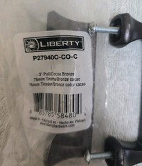Lot Of 7 Liberty Hardware Drawer Handles 4 Satin Nickel Cup Pull 2 Cocoa Bronze