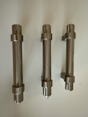 3 COSMAS 161-3SN | SATIN NICKEL | EURO BAR | Cabinet HANDLE PULL | 3” Center