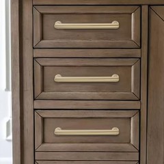 2-Pack 10-Inch(256mm) Cabinet 10″(256mm) Hole Center Champagne Bronze 2 Pack
