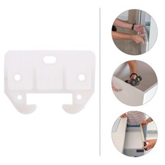 20pcs Plastic Drawer Guides Drawer Track Guides Track Replacements Track Guides