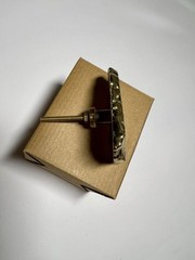 Anthropologie Swirl Geode Agate Pull Knobs 2015 ~ New In Box