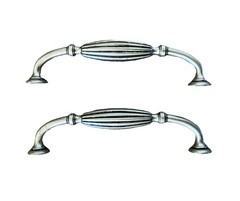 Lot of 2 Tuscany Antique Pewter Cabinet Pulls MDC 3255/128 Made In England